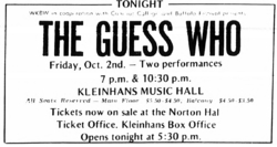 The Guess Who on Oct 2, 1970 [476-small]