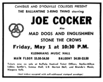 Joe Cocker / Stone The Crows on May 1, 1970 [488-small]