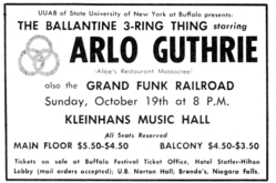 Arlo Guthrie / Grand Funk Railroad on Oct 19, 1969 [503-small]