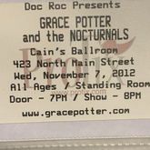 Grace Potter & The Nocturnals / Grace Potter on Nov 7, 2012 [650-small]
