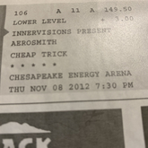 Aerosmith / Cheap Trick on Nov 8, 2012 [652-small]