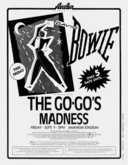 David Bowie  / The Go Go's / Madness on Sep 9, 1983 [690-small]