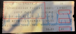 Jimmy Page / Mason Ruffner on Oct 30, 1988 [693-small]