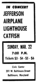 Jefferson Airplane / Lighthouse / Catfish on Mar 22, 1970 [741-small]