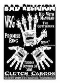 Bad Religion / The Promise Ring / Kid With Manhead / The Gutterpunx on Oct 24, 2000 [030-small]