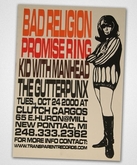 Bad Religion / The Promise Ring / Kid With Manhead / The Gutterpunx on Oct 24, 2000 [031-small]