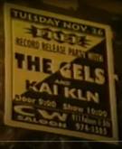 tags: The Gels, Kai Kln, San Francisco, California, United States, Gig Poster, Covered Wagon Saloon - The Gels / Kai Kln / Fatty Project on Nov 26, 1991 [495-small]