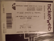 The Cult / The Last Internationale on Oct 15, 2019 [182-small]