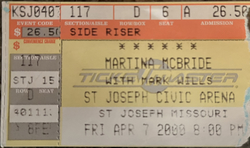 Martina McBride / Mark Wills on Apr 7, 2000 [349-small]