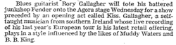 Rory Gallagher / KISS on Apr 3, 1974 [521-small]