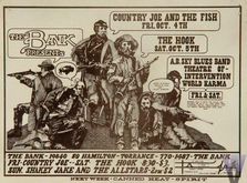 Country Joe and the Fish / Buddy Miles Express / A B Sky Blues Band / The Hook / Shakey Jake and The Allstars on Oct 4, 1968 [755-small]