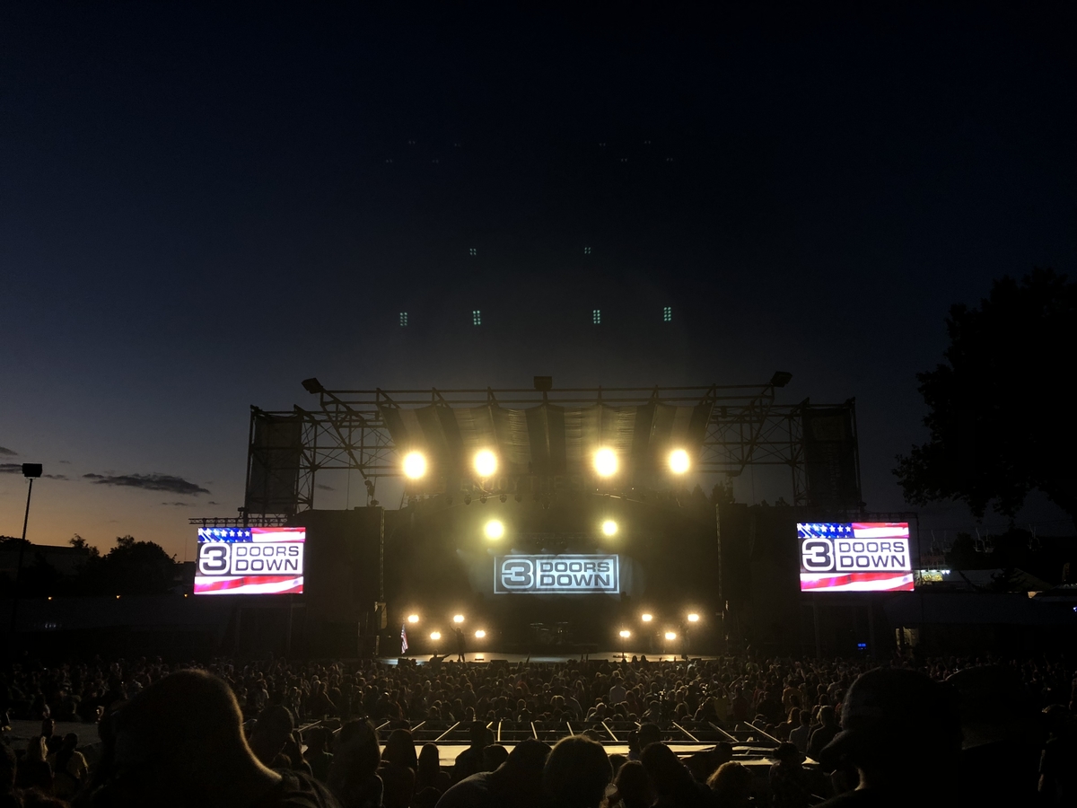 Three doors down concert 2019 sale