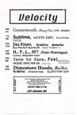 Guttermouth / Strung Out / AWOL / Redfish on Jul 1, 1994 [705-small]