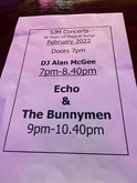 Echo & the Bunnymen / DJ Alan McGee on Feb 19, 2022 [791-small]