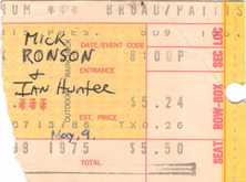 Ian Hunter / Aerosmith / Journey on May 9, 1975 [977-small]