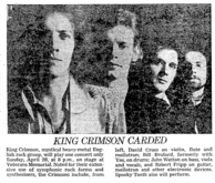 King Crimson / Aerosmith on Apr 28, 1974 [199-small]