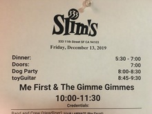 tags: Me First And The Gimme Gimmes, Setlist - Me First And The Gimme Gimmes / Toyguitar on Dec 13, 2019 [468-small]