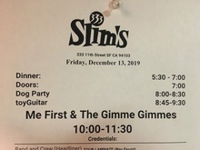 tags: Me First And The Gimme Gimmes, Setlist - Me First And The Gimme Gimmes / Toyguitar / Dog Party on Dec 13, 2019 [468-small]