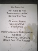 Glitter Wizard BOC tribute band setlist, tags: Glitter Wizard, Setlist, Bottom of the Hill - Glitter Wizard / Re-Volts / The Rockers / Whateverglades / Sad Vicious on Oct 30, 2021 [511-small]