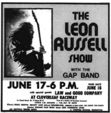 Leon Russell / The Gap Band / Law / Good Company on Jun 17, 1974 [092-small]