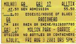 Radiohead / The Beta Band / Kid Koala on Aug 3, 2001 [248-small]