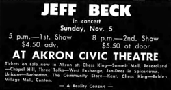 Foghat / Jeff Beck on Nov 5, 1972 [285-small]