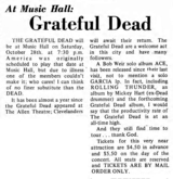 Grateful Dead on Oct 28, 1972 [299-small]