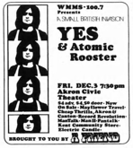 Yes / Atomic Rooster on Dec 3, 1971 [334-small]