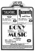 Roxy Music / The Atlantics on Apr 4, 1979 [446-small]