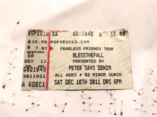 blessthefall / The Word Alive  / Motionless in White / Tonight alive  / Chunk! No, Captain Chunk! on Dec 10, 2011 [974-small]