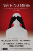 Nothing More / Palisades / My Ticket Home / Hell or Highwater on Oct 29, 2017 [167-small]