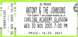 Antony and the Johnsons / Kevin Barker on Nov 30, 2005 [777-small]