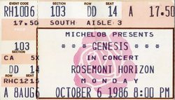 Genesis on Oct 6, 1986 [353-small]