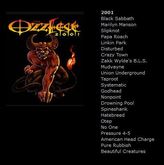 Ozzfest 2001 on Aug 12, 2001 [449-small]