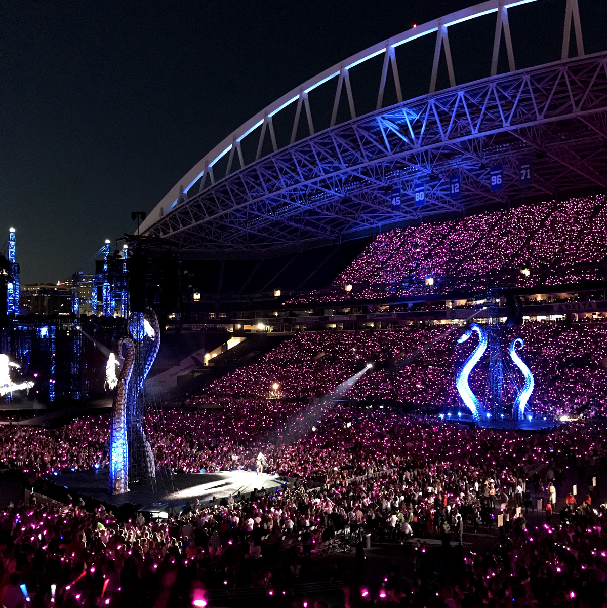 May 22, 2018: Taylor Swift / Charli XCX at Lumen Field Seattle ...