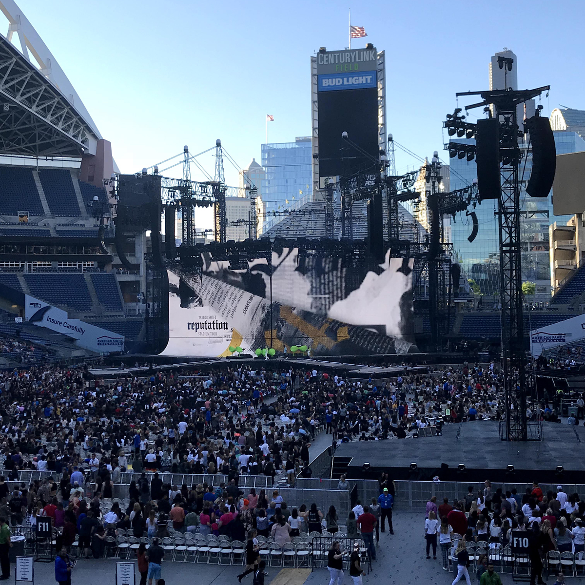 May 22, 2018 Taylor Swift / Charli XCX at Lumen Field Seattle