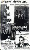 tags: The Dead Milkmen, Bedlam Rovers, Mr. Bungle, Gig Poster, Russian River Theater - The Dead Milkmen / Bedlam Rovers / Mr. Bungle on Apr 30, 1989 [727-small]
