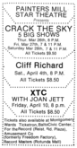 XTC / Joan Jett & The Blackhearts / Jools Holland & His Millionaires on Apr 10, 1981 [188-small]