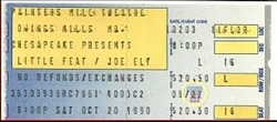 Little Feat / Joe Ely on Oct 20, 1990 [532-small]