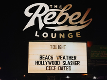 Beach Weather / Cece Oates / Hollywood Slasher on Jan 20, 2022 [803-small]