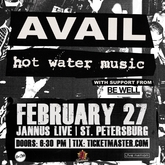 Avail / Hot Water Music / Be Well on Feb 27, 2022 [736-small]