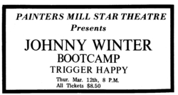 Johnny Winter / Bootcamp / Trigger Happy on Mar 12, 1981 [769-small]