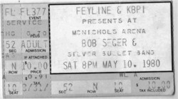 Bob Seger & The Silver Bullet Band on May 10, 1980 [110-small]