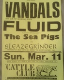 The Vandals / Sea Pigs / Sleazegrinder / The Fluid on Mar 11, 1990 [221-small]