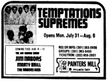 The Temptations / The Supremes on Jul 31, 1972 [607-small]