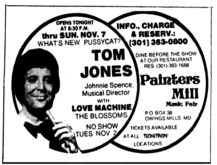 Tom Jones / Love Machine / the blossoms on Nov 3, 1976 [628-small]
