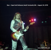 Styx / Michael Stanley Band on Aug 19, 1978 [639-small]