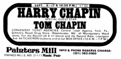 Harry Chapin / Tom Chapin on Sep 6, 1975 [270-small]