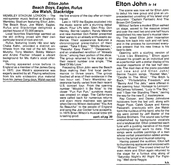 Elton John / The Beach Boys / Eagles / Joe Walsh / Rufus featuring Chaka Khan / Stackridge on Jun 21, 1975 [429-small]