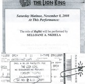 THE LION KING NYC on Nov 8, 2008 [817-small]